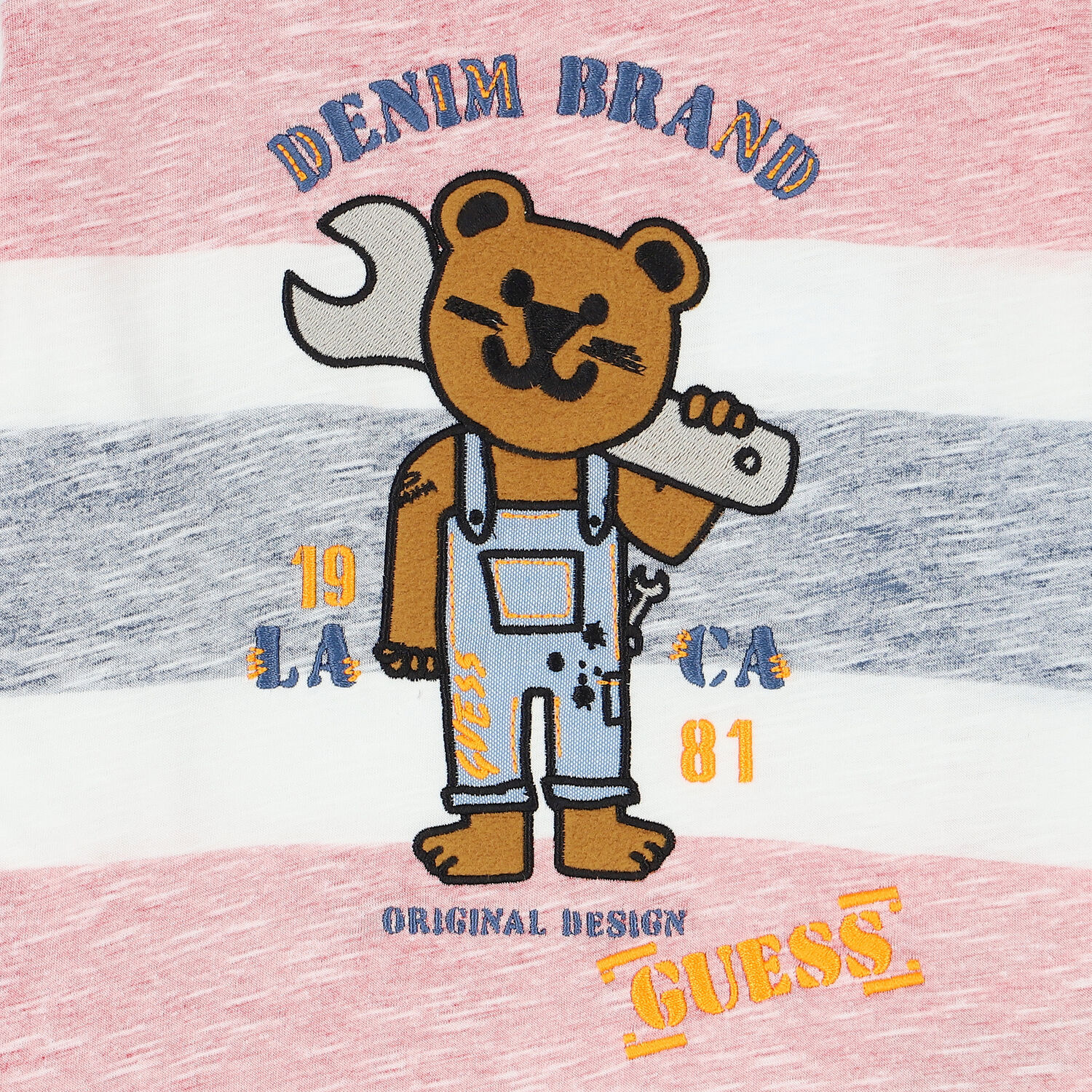 Boys Multi-Colored Teddy Logo T-Shirt, 1, hi-res