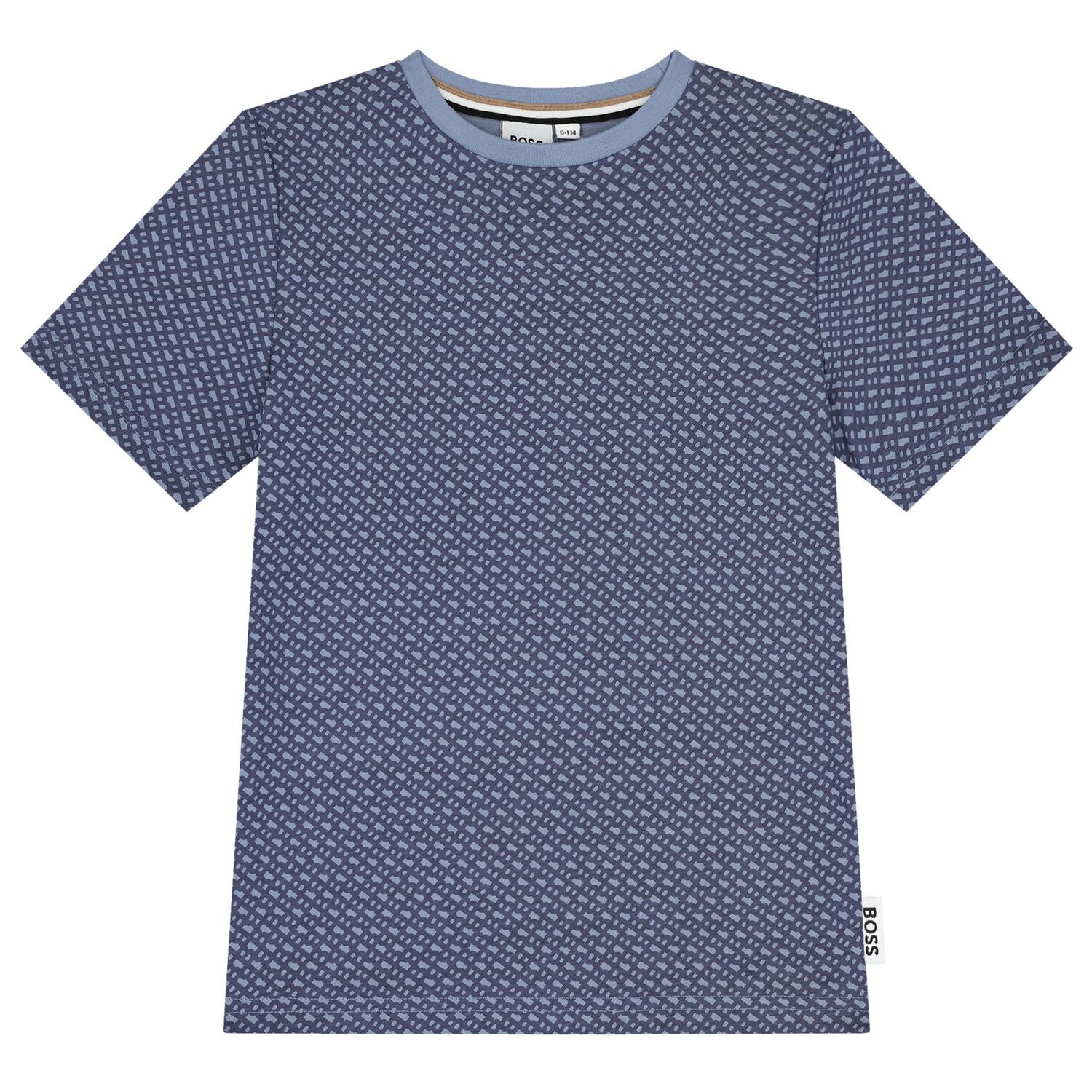 Boys Blue Logo T-Shirt, 1, hi-res