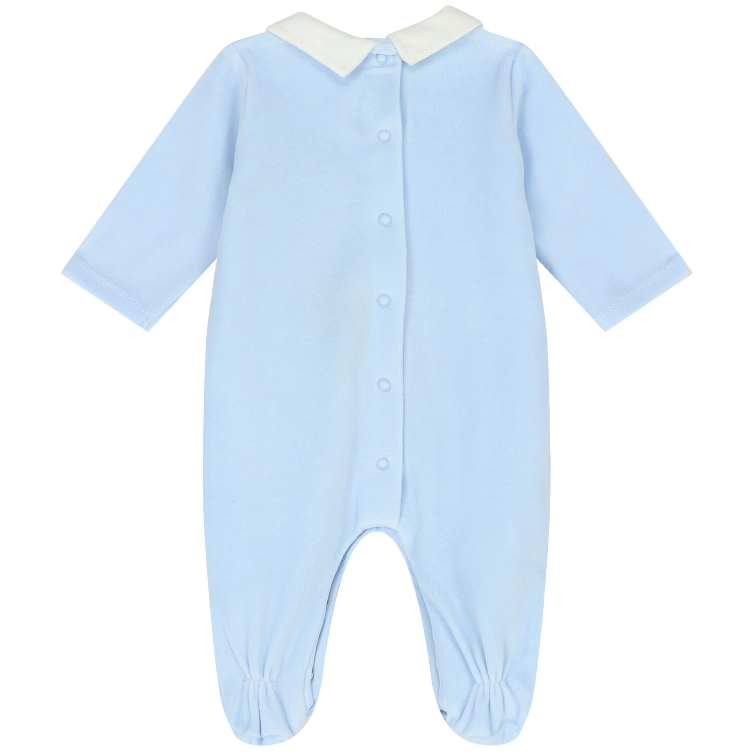 Baby Boys Blue Babygrows ( 2-Pack ), 1, hi-res