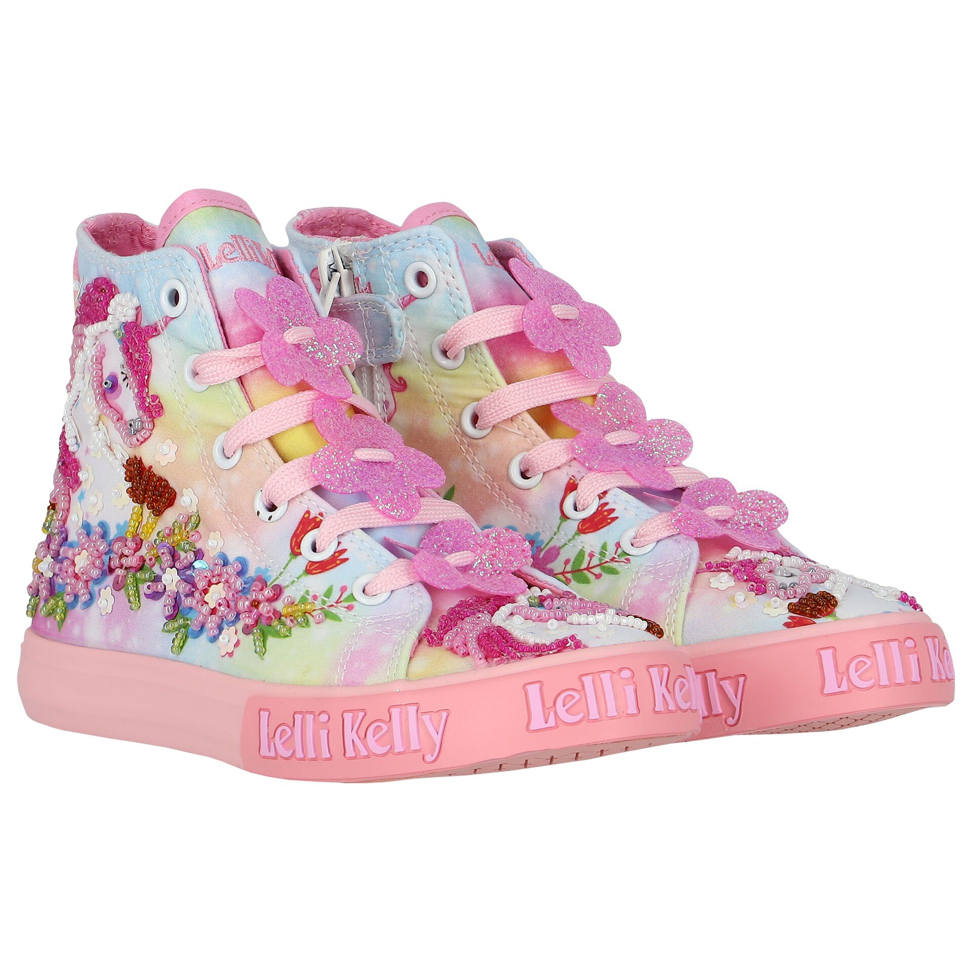 Lelli Kelly Girls Multi Colored Unicorn Trainers Junior Couture UK