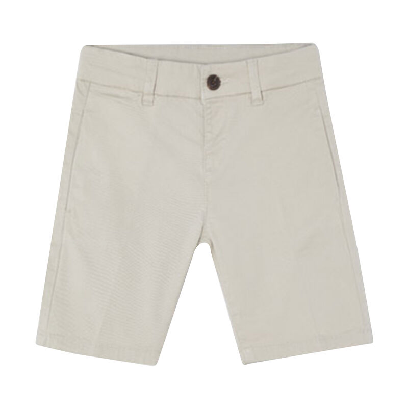 Boys Beige Twill Shorts, 3, hi-res image number null