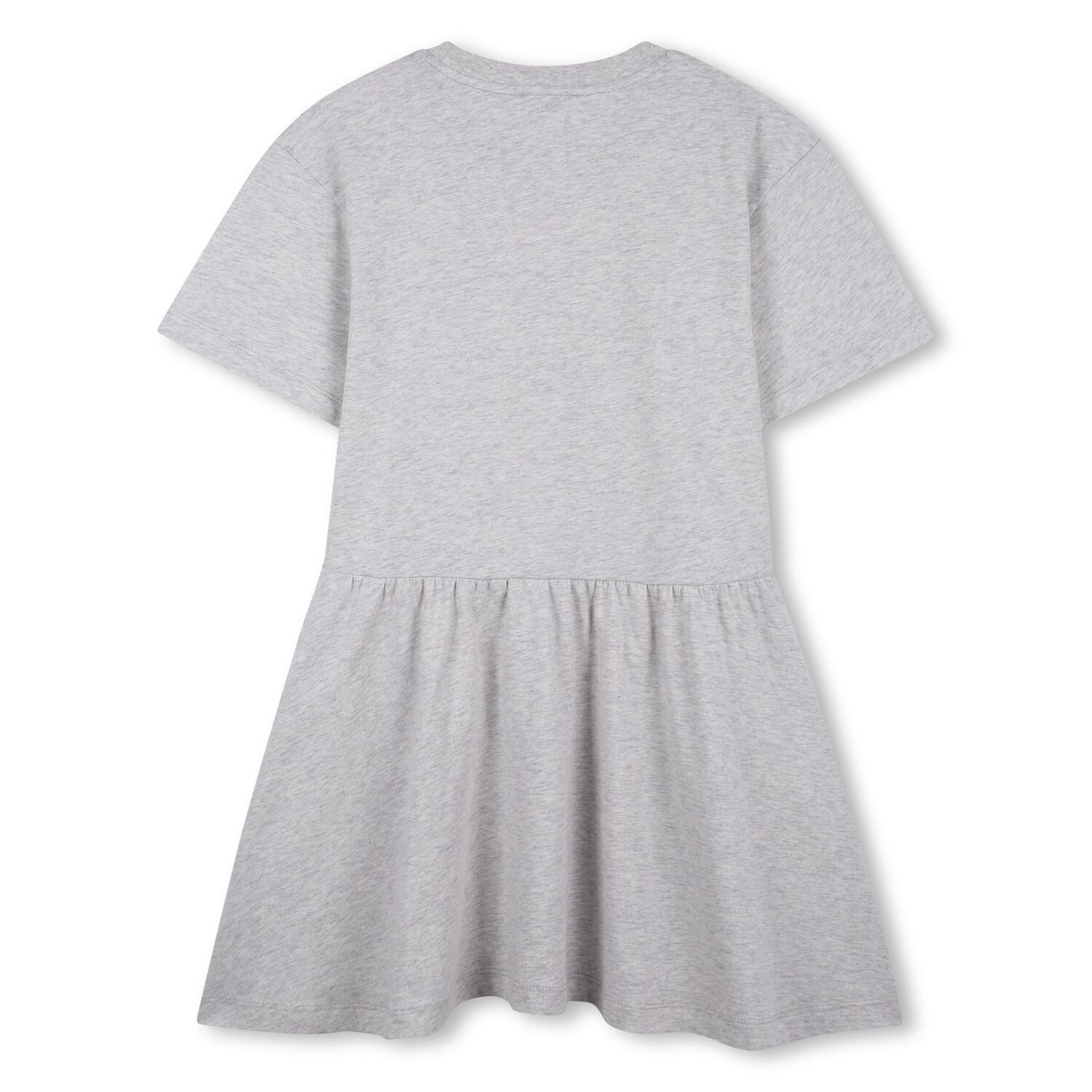 Girls Grey Tiger Logo Dress, 1, hi-res