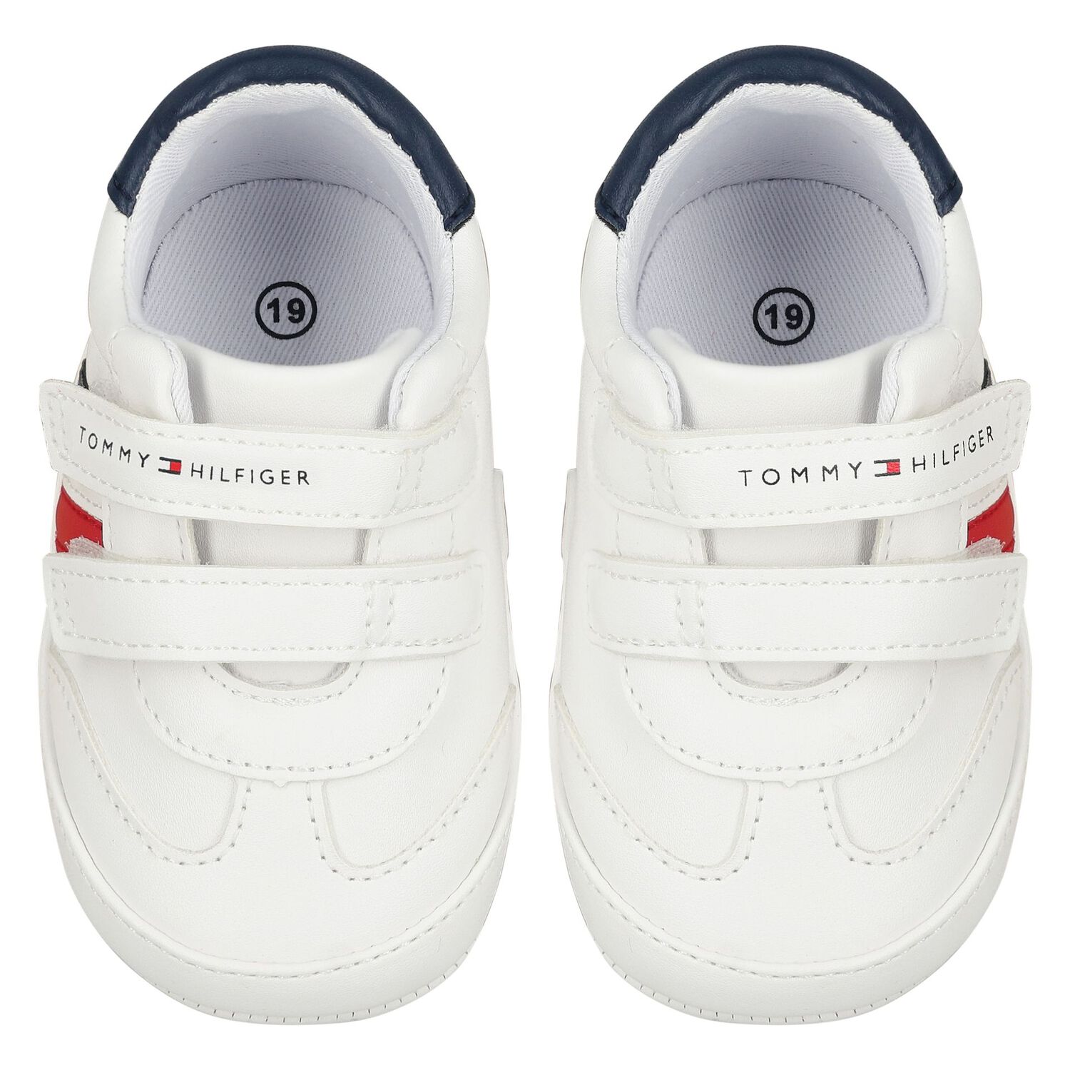 Baby Boys White Pre Walker Shoes, 1, hi-res image number null