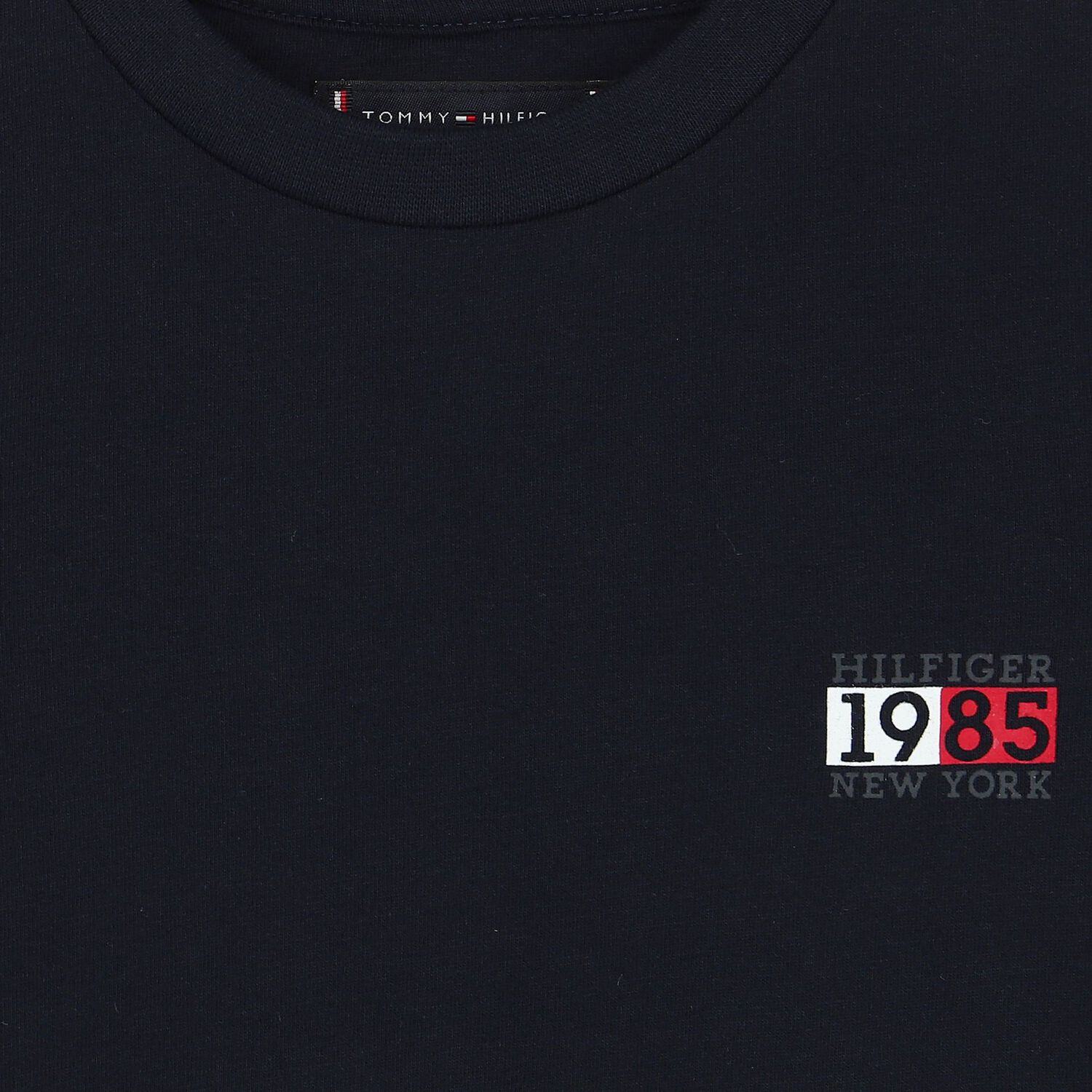Boys Navy Blue Logo T-Shirt, 2, hi-res