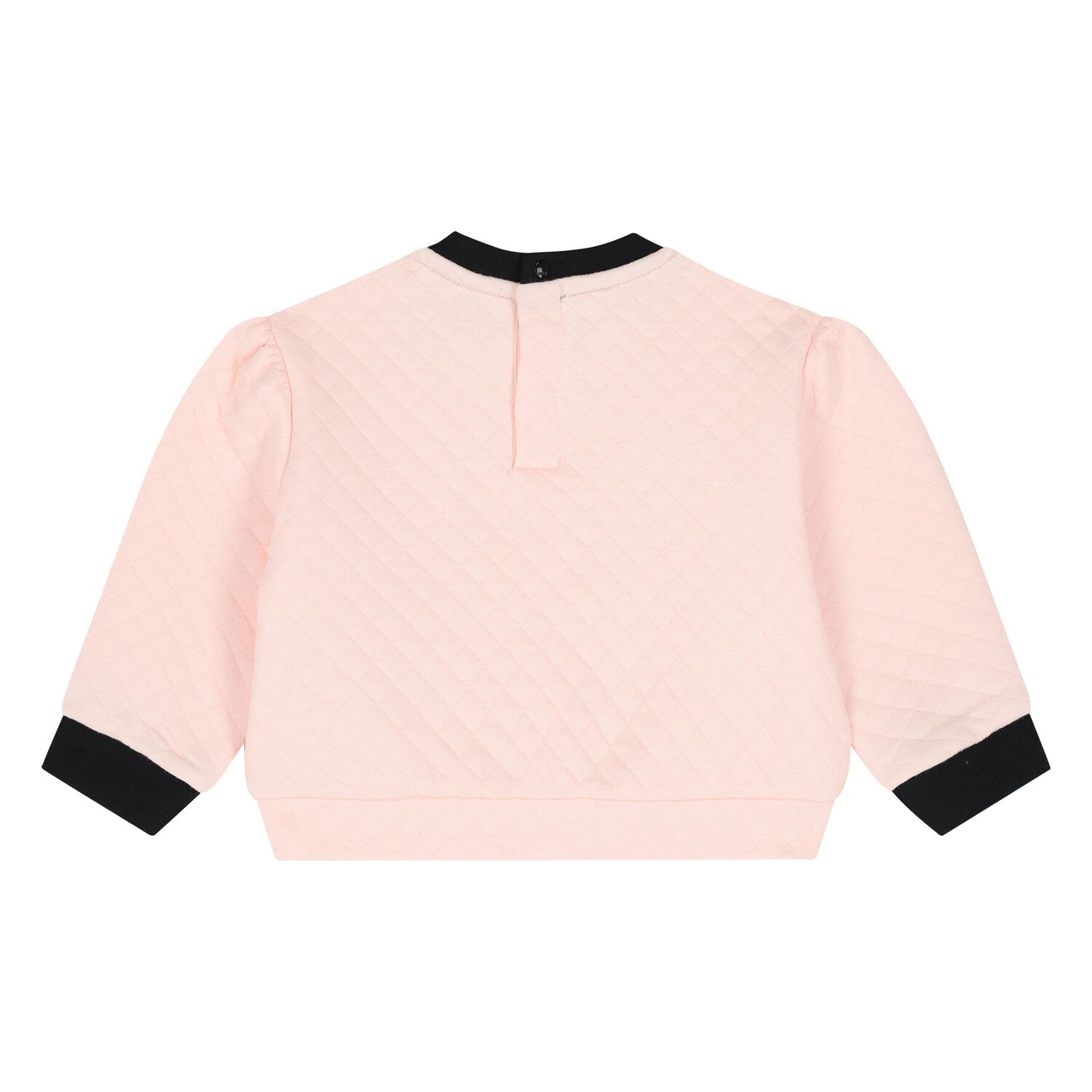 Younger Girls Pink & Black Logo Tulle Skirt Set, 1, hi-res