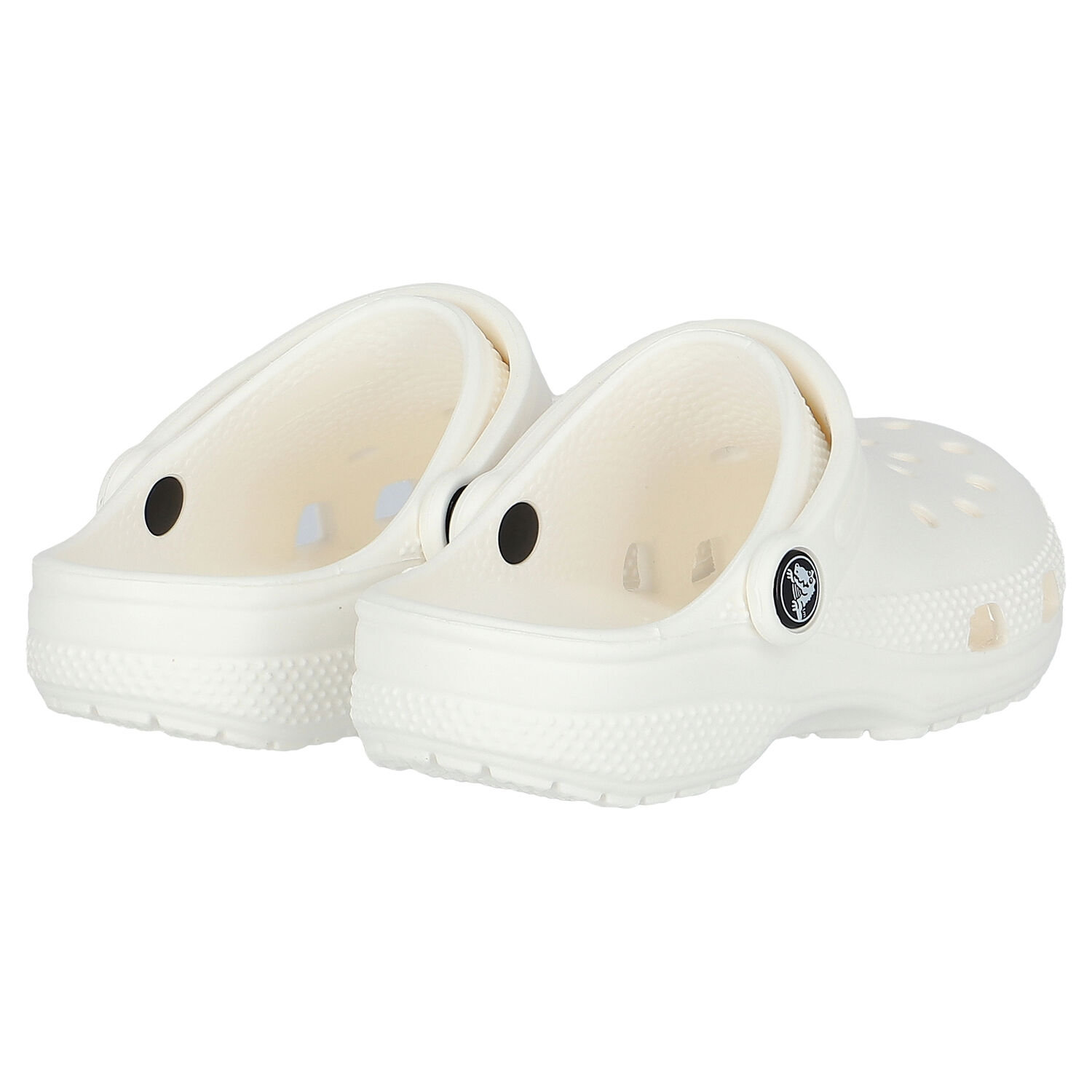 White Classic Clogs Sandals, 1, hi-res