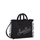 Girls Black Vanity Mini Handbag ( 22cm ), 1, hi-res