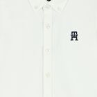 Boys White Logo Shirt, 1, hi-res