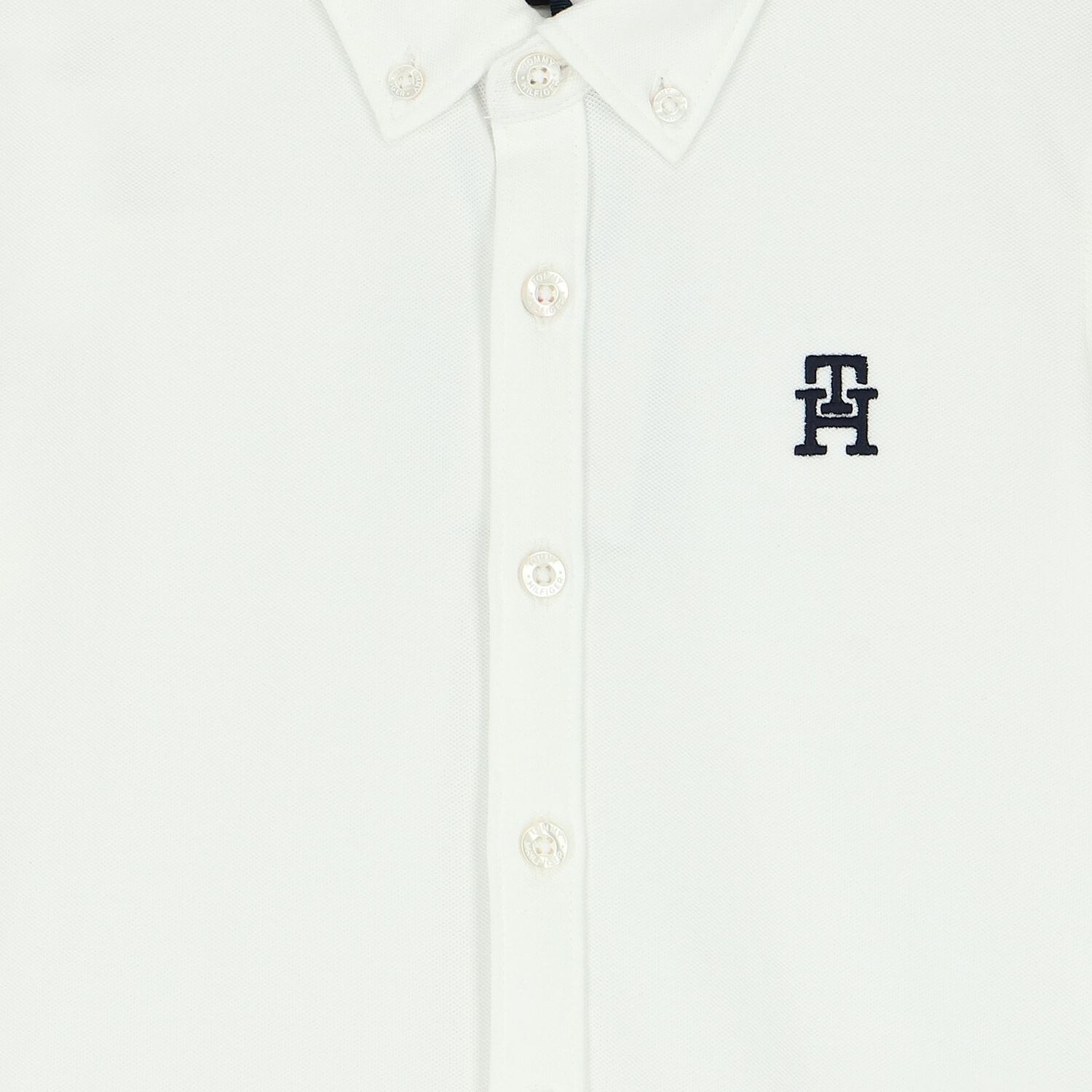 Boys White Logo Shirt, 1, hi-res image number null
