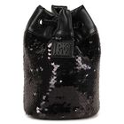 Girls Black Logo Embellished Bag, 1, hi-res