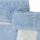 Baby Boys Blue & White Socks (4-Pack), 1, hi-res
