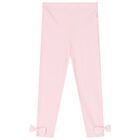 Girls White & Pink Pastry Leggings Set, 1, hi-res