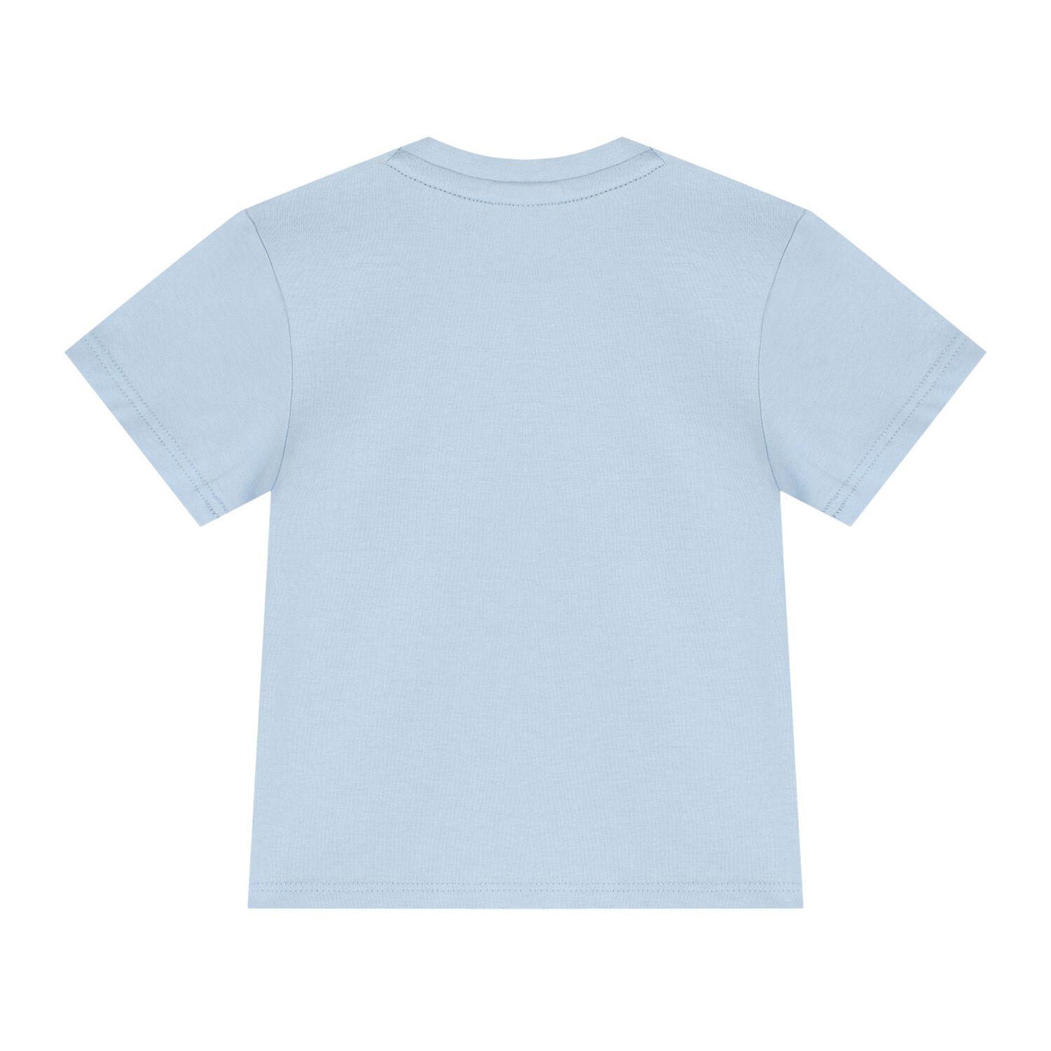 Younger Boys Blue Logo T-Shirt, 2, hi-res