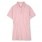 Girls Pink Logo Polo Dress, 1, hi-res