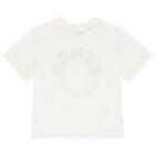 Boys Ivory Logo T-Shirt, 1, hi-res