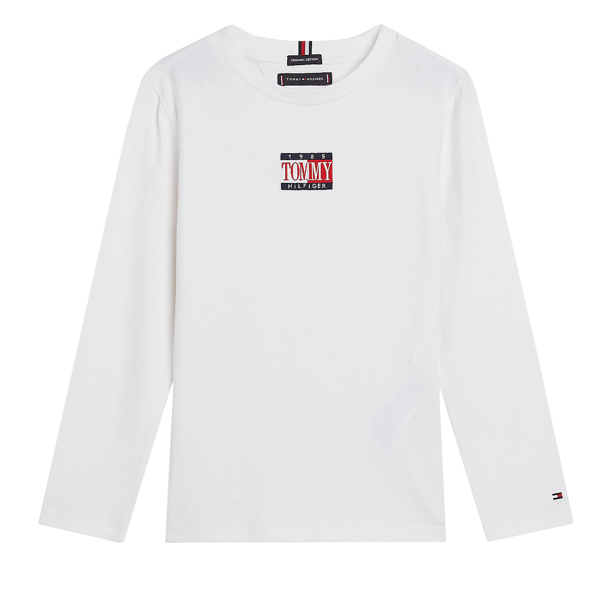 Tommy Hilfiger Boys White Logo Long 