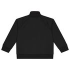 Younger Boys Black Logo Tracksuit, 1, hi-res