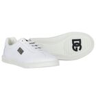 White Logo Trainers, 1, hi-res