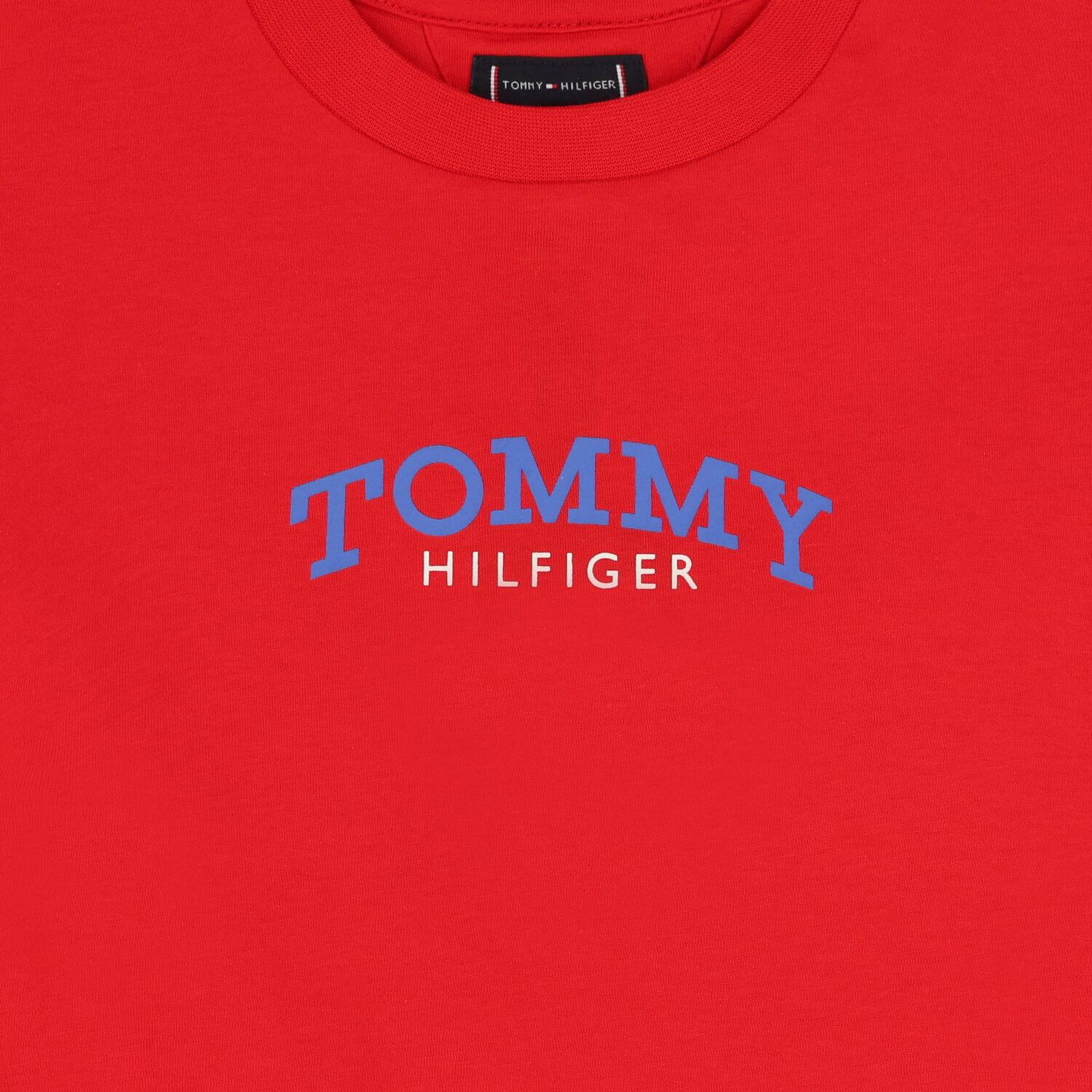 Boys Red Logo T-Shirt, 3, hi-res