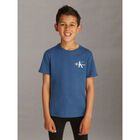 Boys Blue Logo T-Shirt, 3, hi-res