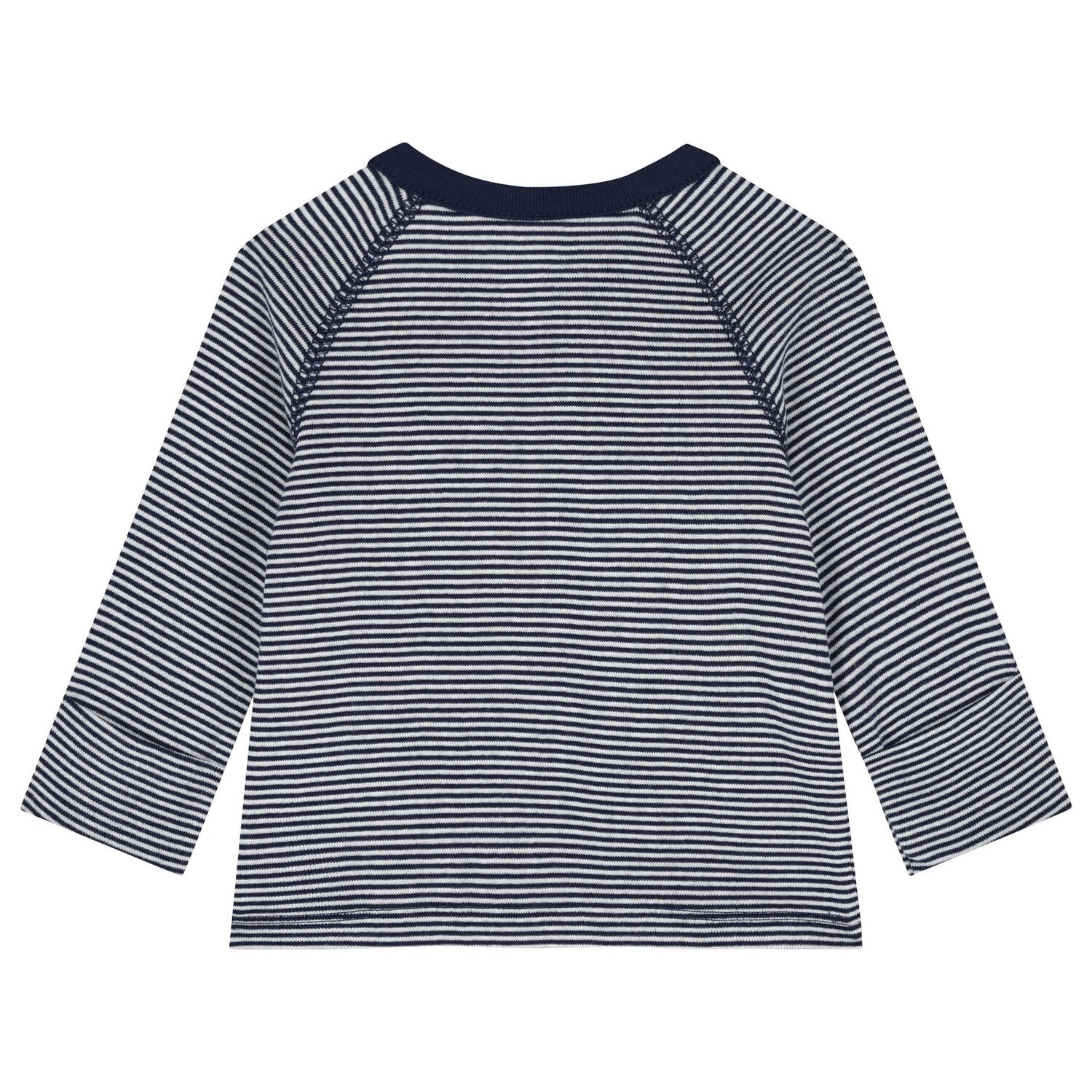 Baby Boys Ivory & Navy Blue Babygrow Gift Set, 1, hi-res