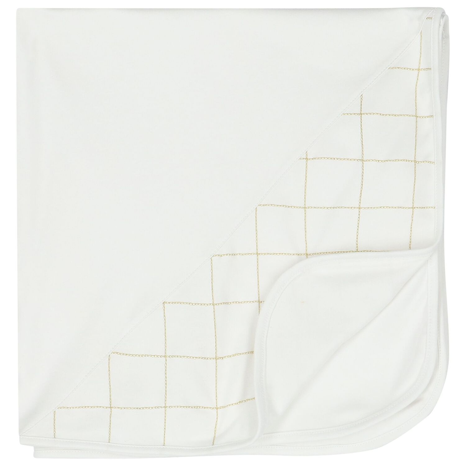 Baby Boys White & Gold Logo Babygrow Gift Set, 1, hi-res