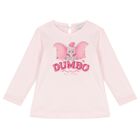 Younger Girls Pink Disney Long Sleeve Top, 1, hi-res