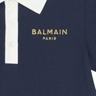 Girls Navy Blue Logo Polo Dress, 1, hi-res