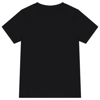 Boys Black Logo T-Shirt