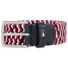 Boys White, Navy Blue, & Red Belt, 1, hi-res