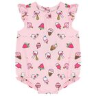 Baby Girls Pink Bodysuits ( 3-Pack ), 1, hi-res