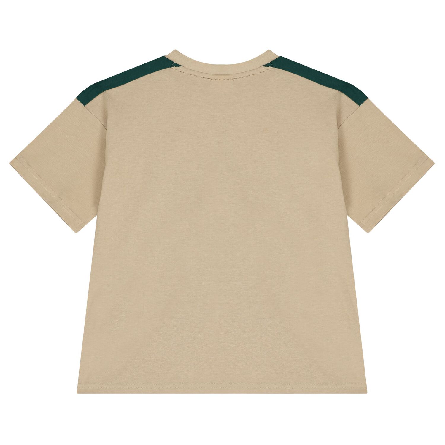 Boys Beige Logo T-Shirt, 2, hi-res
