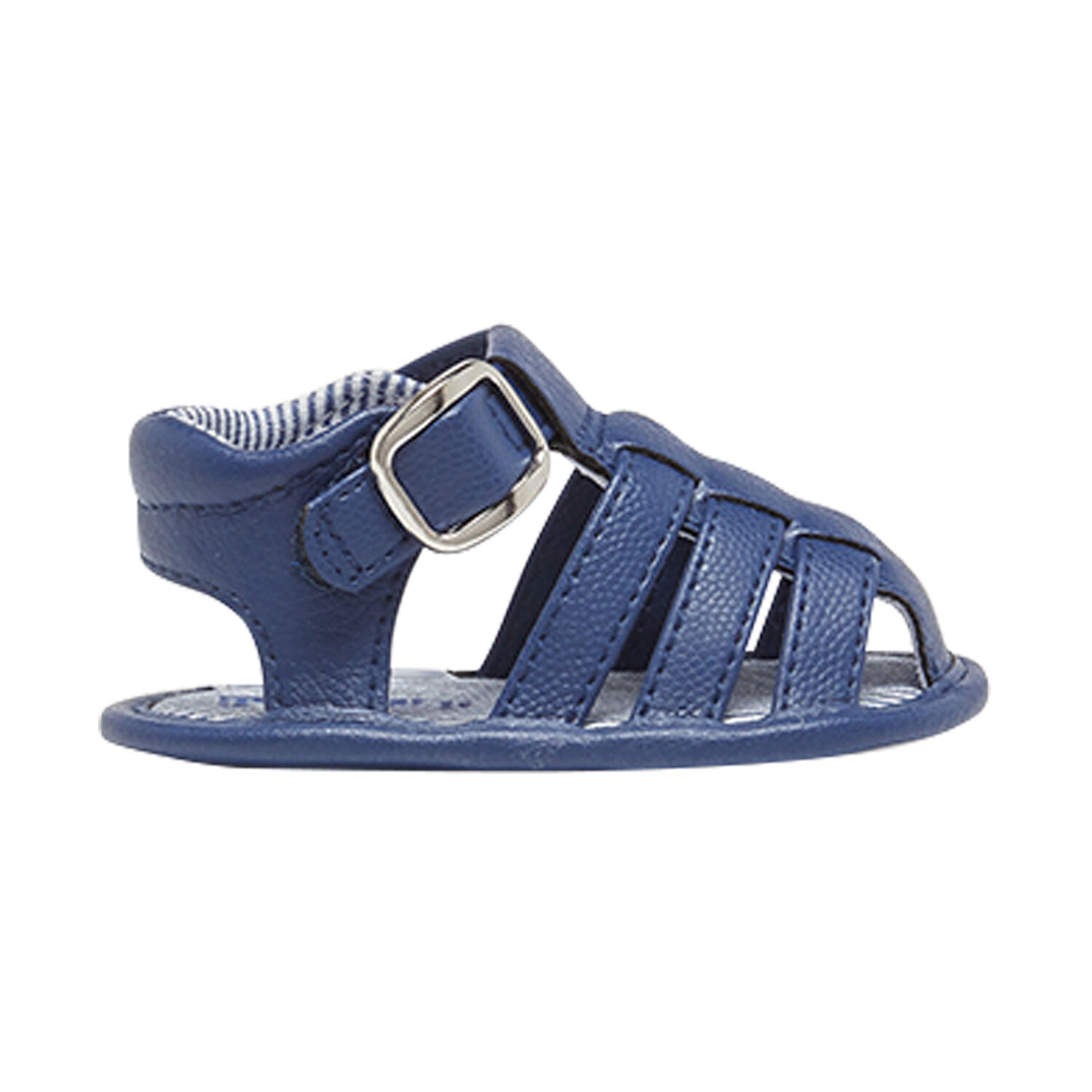 Baby Boys Navy Sandals, 1, hi-res image number null