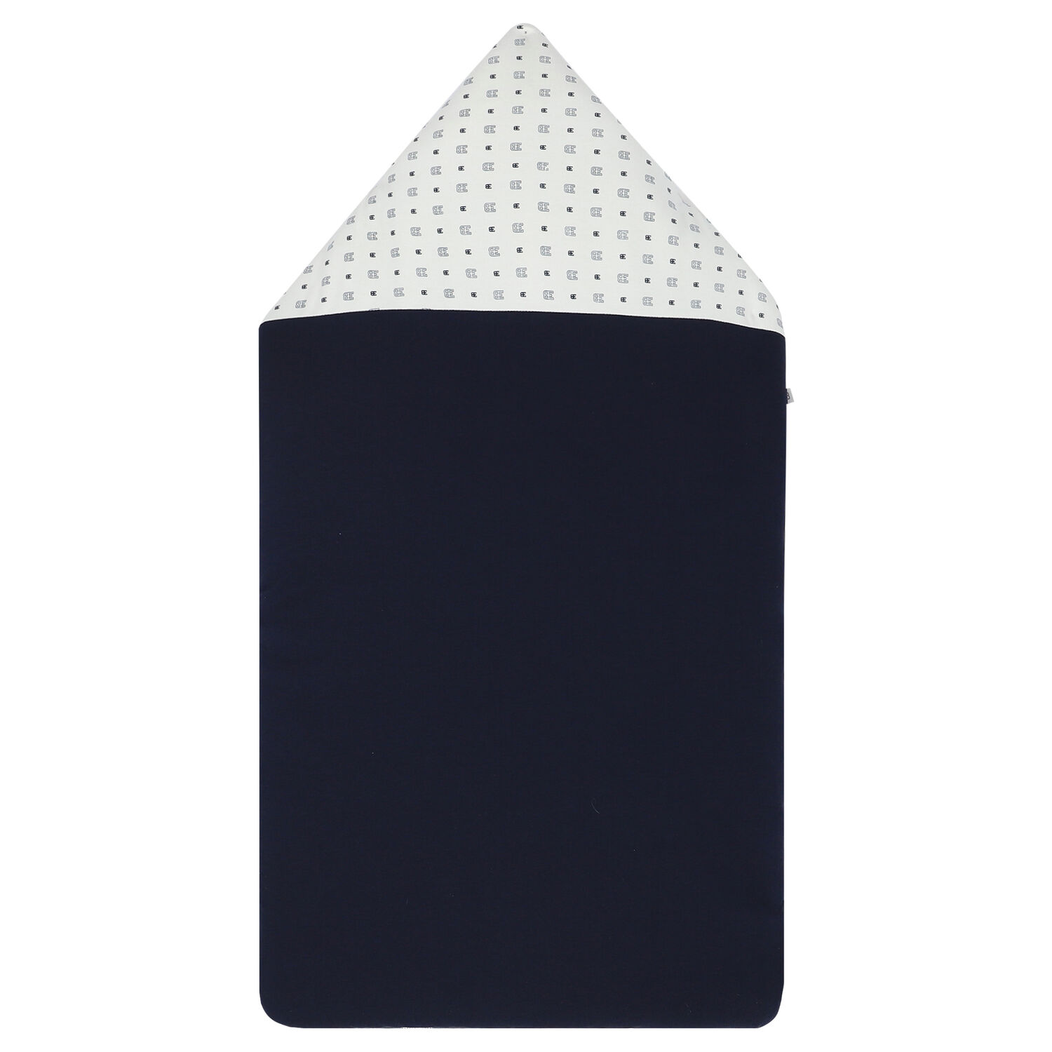 Baby Boys Navy & White Logo Nest, 1, hi-res