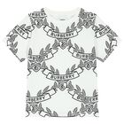 White & Black Logo T-Shirt, 1, hi-res