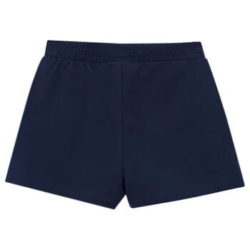 Girls Navy Blue Shorts