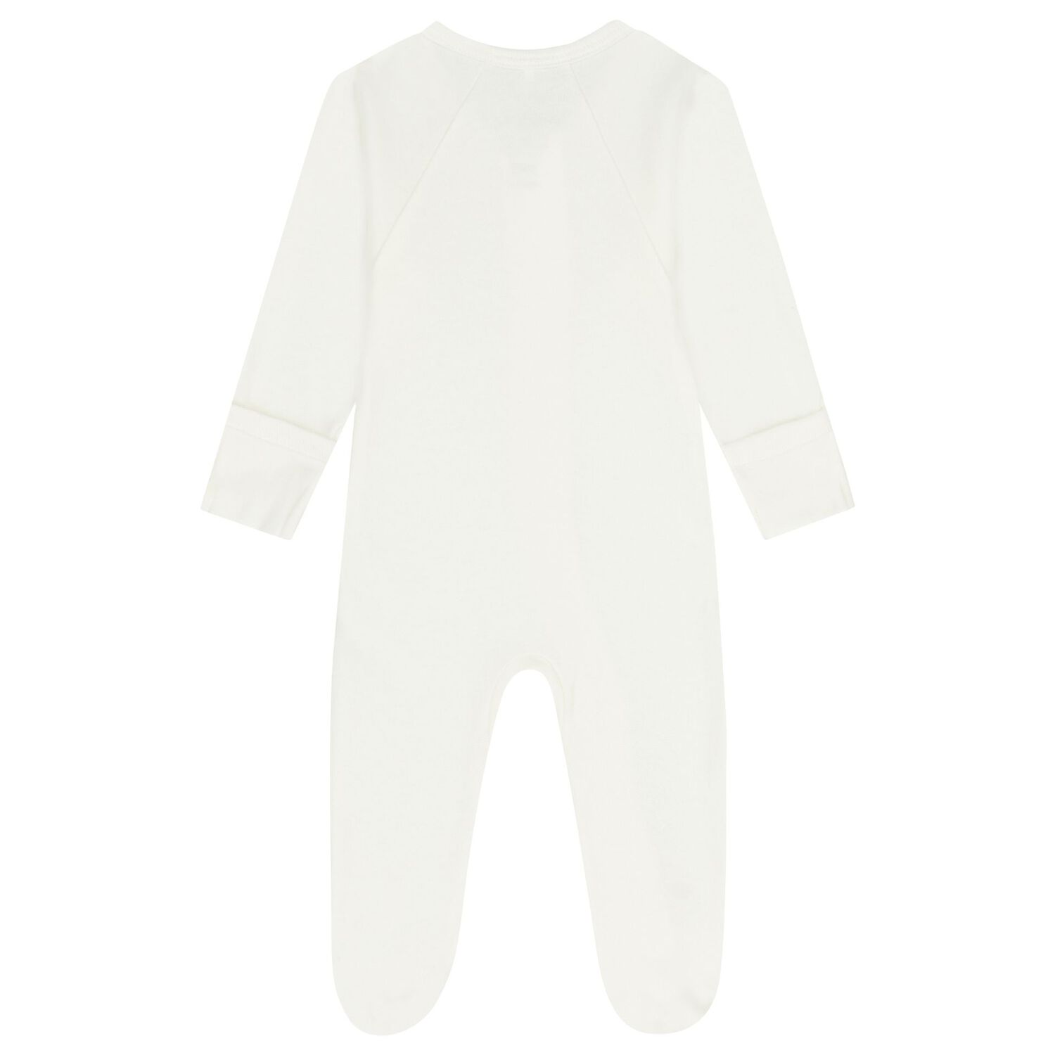 Baby Boys White & Blue Babygrows ( 4 Pack ), 1, hi-res image number null