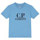 Boys Blue Logo T-Shirt, 3, hi-res
