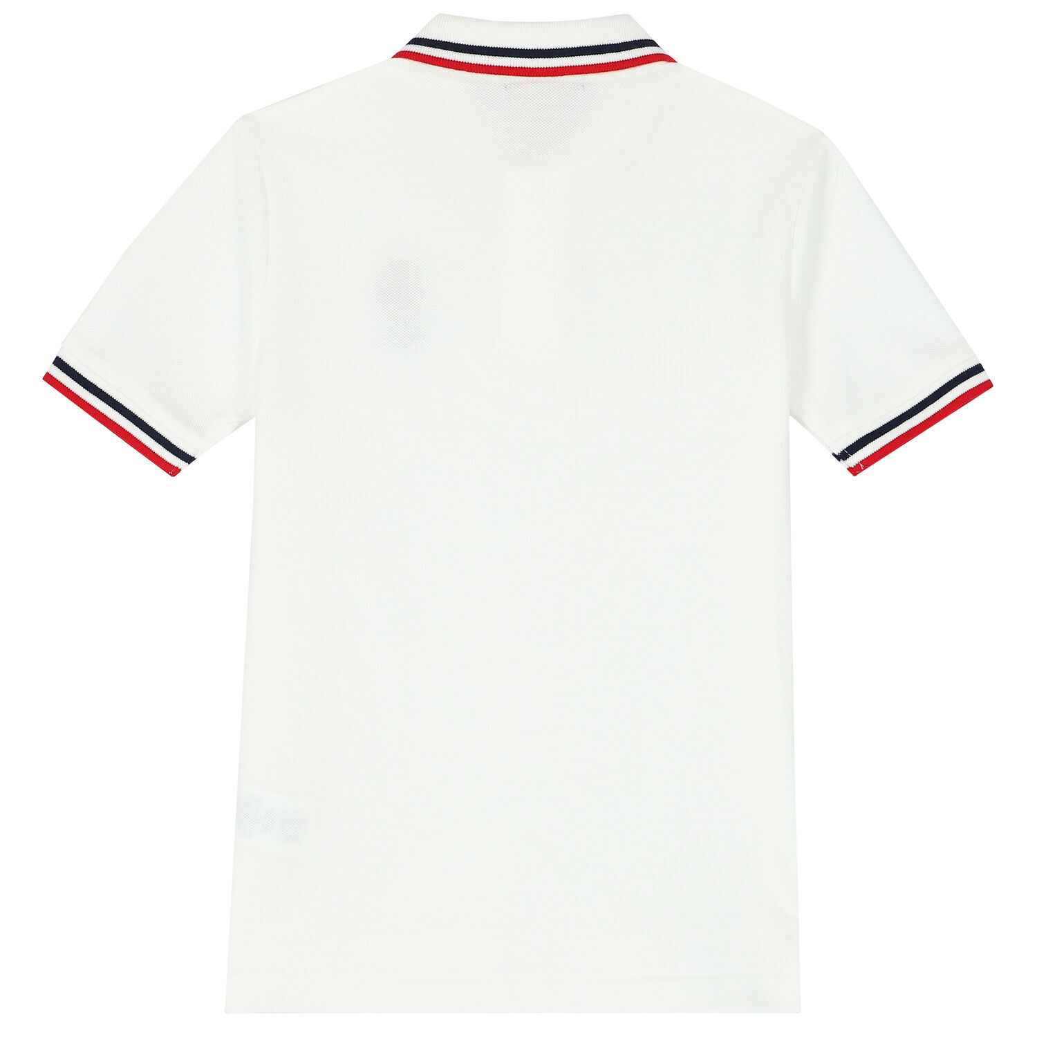 Boys White Bear Logo PiquÃ© Polo Shirt, 1, hi-res image number null