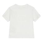 White Logo Baby T-Shirt, 1, hi-res