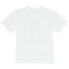 Boys White & Grey Teddy Bear Logo Shorts Set, 1, hi-res