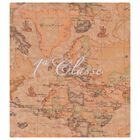 Baby Boys Beige & Blue Geo Map Babygrow Gift Set, 1, hi-res