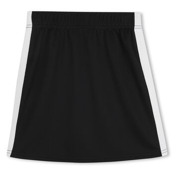 Girls Black Logo Skirt