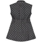 Girls Grey Denim Mini-Me Logo Dress, 1, hi-res