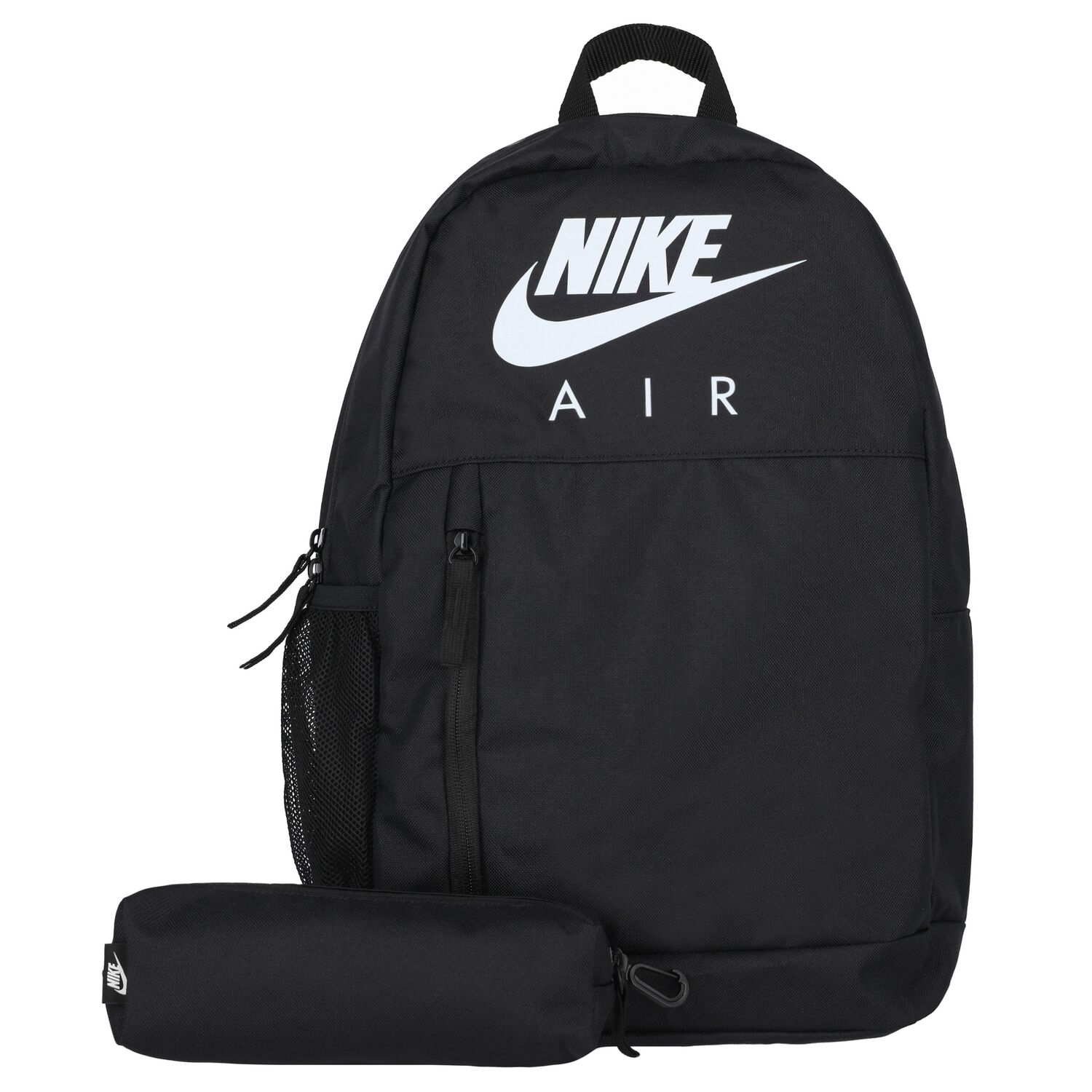 Black Nike Logo Backpack, 1, hi-res