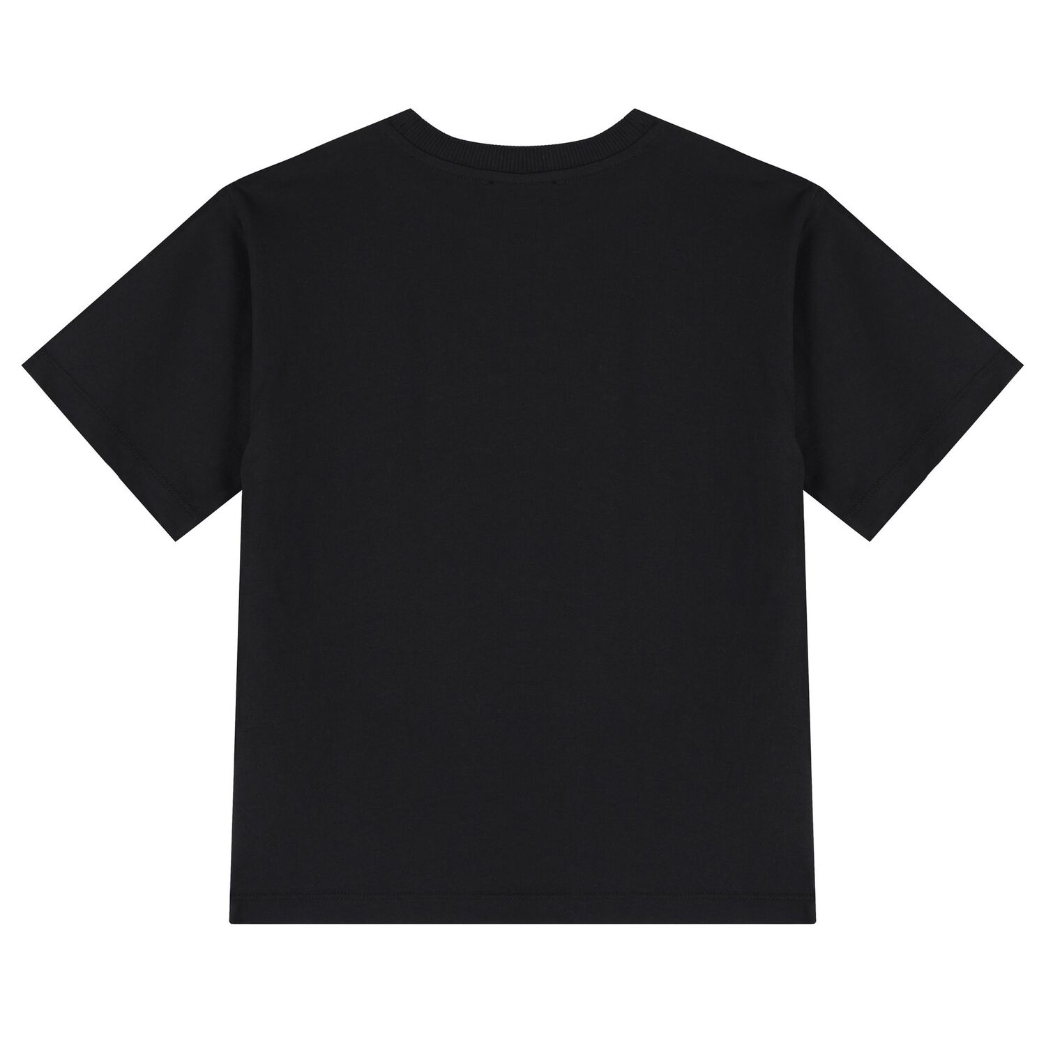 Black Logo Leaf Crest T-Shirt, 1, hi-res