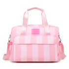 Baby Girls Pink Striped Changing Bag, 1, hi-res