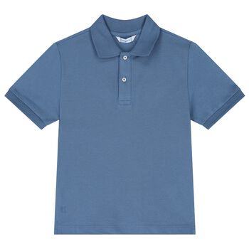 Boys Blue Polo Shirt