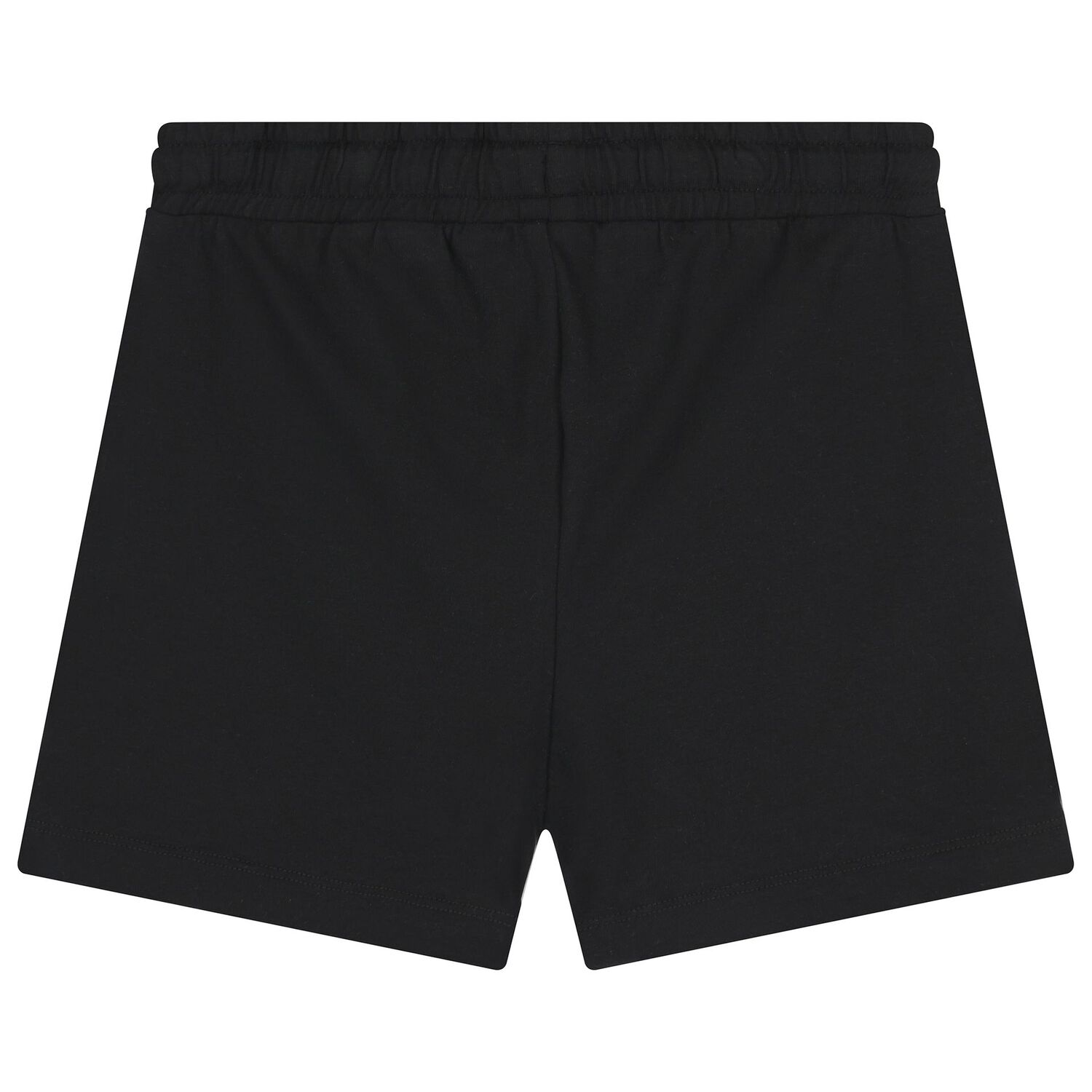 Boys Black Logo Shorts, 2, hi-res
