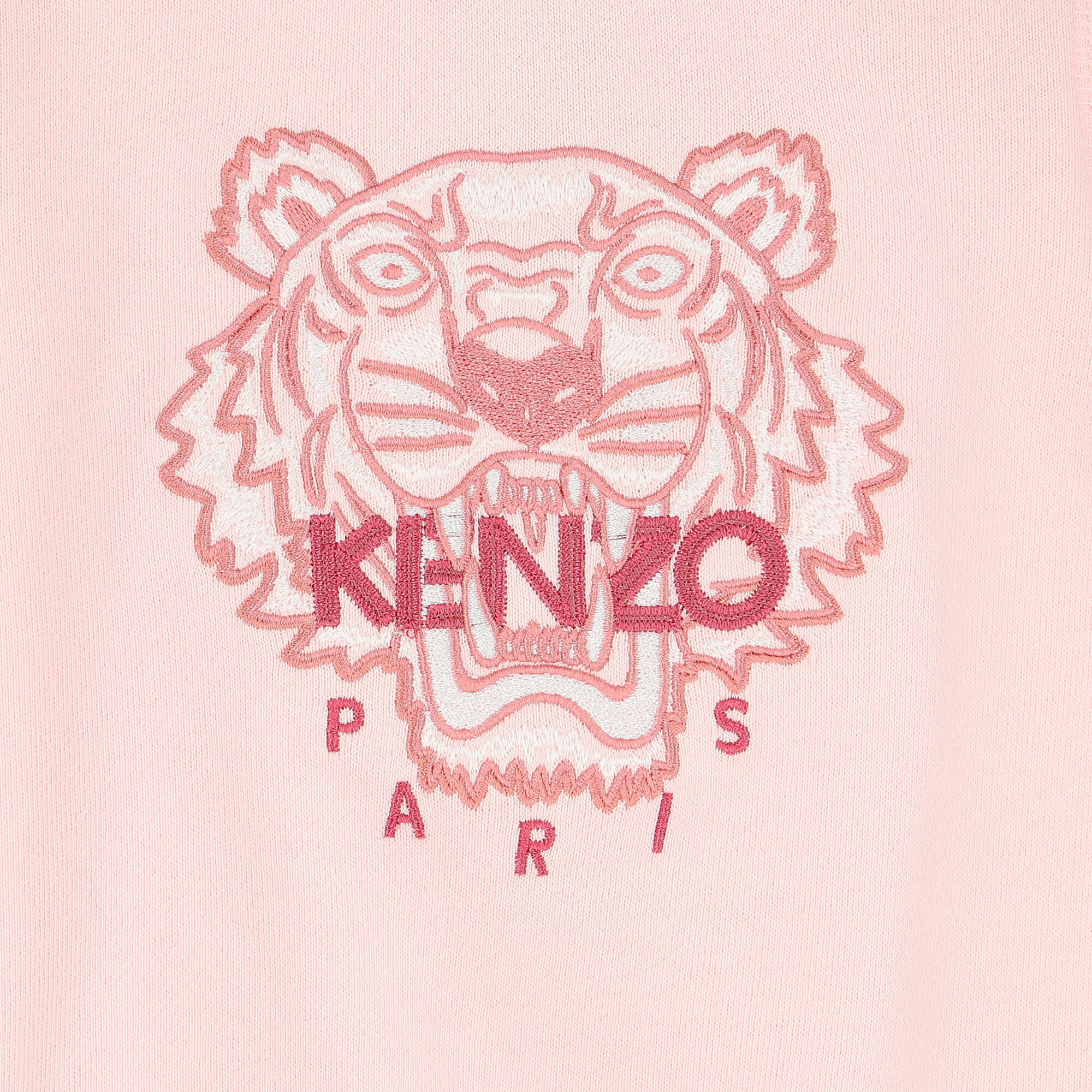 KENZO KIDS Younger Girls Pink Tiger Sweatshirt Junior Couture UK
